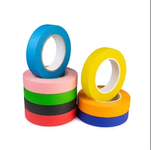 Proveedor de China Papel automotriz Jumbo Roll Fabricación Cinta adhesiva China Color personalizado Auto <span class=keywords><strong>Pintor</strong></span> <span class=keywords><strong>Precio</strong></span> Verde 50 metros - Product Image 5