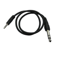 Câble de guitare pour microphone stéréo 6.35mm de haute qualité en Chine
