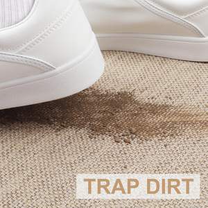 Alfombrilla de puerta delantera con respaldo de goma antideslizante para entrada de entrada interior, alfombrillas de puerta de bajo perfil absorbentes lavables en el interior - Product Image 4