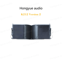 Haut-Parleur Line Array K212 Double 12 Pouces Passif 2 Voies Haute Qualité pour Scène Professionnelle, Boîtier Vide