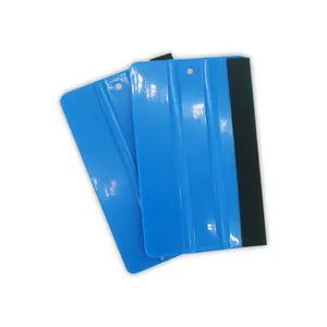 Custom Car Squeegee Scraper Wrapping Tools Plastic Squeegees With Felt Car Vinyl Squeegee For Easier Application Of Vinyl