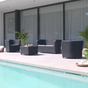 Set Divano e Tavolo Nova Comfort con Contenitore, Set da Giardino in Plastica Riciclata, Arredamento da Giardino Contemporaneo - Product Image 3