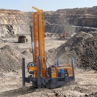 Foreuse de puits d'eau diesel JUTOP, profondeur de forage 1000m, puissance 194kw, tige de forage optionnelle, trépan PDC, qualité personnalisable garantie