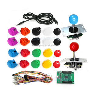 Xinmotek çift Joystick USB kurulu denetleyici Diy kiti <span class=keywords><strong>PC</strong></span> için sıfır gecikme Mame ahududu Pi PS3 TV kutusu Arcade sopa - Product Image 5
