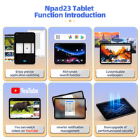 تابلت Npad23 بشريحة 4G، شبكة كاملة، معالج MTK ثماني النواة، ذاكرة وصول عشوائي 3 جيجابايت، شاشة 10.1 بوصة، متجر جوجل، تنزيل التطبيقات، مكالمات فيديو، I17 هيرمس أورانج