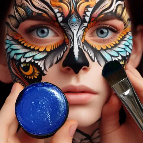 Professionele Face Body Art Painting Levert Make-Up Stick Prestaties Schmink Neon Cosplay Make-Up Veganistische Schmink