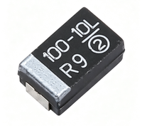 Condensateur Tantalum SMD 293D107X9010D2TE3 100UF 10V à Haute Stabilité, Condensateur à Puce Moulée - Vente Chaude