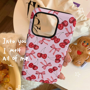 <span class=keywords><strong>Coque</strong></span> magnétique 3D à sublimation motif cerise et nœud papillon, très populaire, pour <span class=keywords><strong>iPhone</strong></span> 17 Air 16 15 14 13 12 Pro Max et <span class=keywords><strong>iPhone</strong></span> 1 2 - Product Image 3