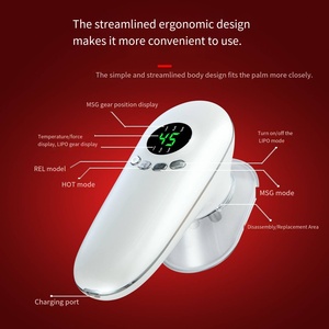 Nouvelle <span class=keywords><strong>machine</strong></span> de lipolyse électrique avec fonction musicale, chauffage, brûleur de graisse, <span class=keywords><strong>pression</strong></span> négative, masseur corporel portable à domicile - Product Image 3