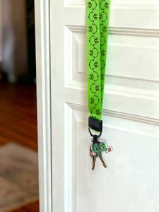 Cordón Tejido Personalizado con 4 Diseños Chi Eta Phi Griegos, para Aviación Cessna, con Hebilla, para Tarjetas de Identificación, Color Morado, con Gancho de Seda - Product Image 6