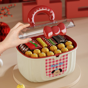 Wedding Candy Storage <b>Box</b> <b>Large</b> Capacity Covered Cartoon Design For Wedding Favor <b>Gift</b> <b>Box</b> - Product Image 4