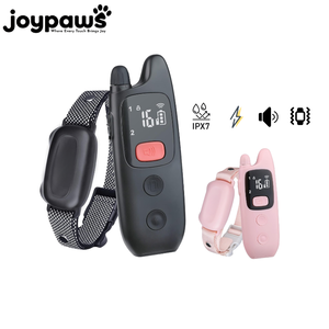 Venta al por mayor control remoto recargable antiladridos <span class=keywords><strong>collar</strong></span> de entrenamiento para perros con vibración y pitido y eléctrico - Product Image 1