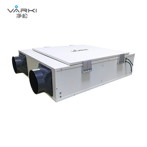 Ventilateur <span class=keywords><strong>de</strong></span> récupération d'énergie MVHR 500CMH monté au plafond, système d'air frais bidirectionnel avec filtre HEPA - Product Image 3