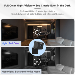 Esee Cloud 3Mp Hd Wireless Wifi Surveillance Camera Night Vision Cloud Storage Two Way Audio For Home Security - Product Image 3