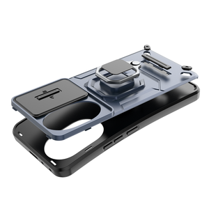 Para Honor200 Honor 200 <span class=keywords><strong>Pro</strong></span> 5G funda armadura a prueba de golpes funda de lente deslizante Honar Honer 200 <span class=keywords><strong>Pro</strong></span> 2024 soporte magnético anillo protector Fundas - Product Image 4