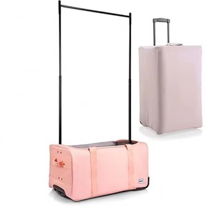 Free sample Fashionable Rolling <b>Travel</b> Dance <b>Bag</b> with Garment Rack <b>Wheeled</b> Duffel <b>Bag</b> Luggage Customized Dance <b>Travel</b> <b>Bag</b> - Product Image 4