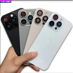 AA coperchio posteriore per <span class=keywords><strong>batteria</strong></span> in vetro <span class=keywords><strong>con</strong></span> ampio foro per fotocamera grande per IPhone 16 plus 16 plus 16 P pro max 16pro alloggiamento posteriore di ricambio - Product Image 2