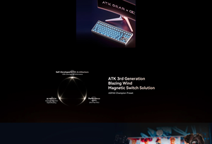 Teclado Mecánico para Juegos ATK X QK Collaboration Hex80 con Eje Magnético para Valorant - Product Image 4