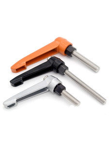 Stainless Steel Bolt1pc M4 M5 M6 M8 M10 M12 M16 Adjustable Handle Lever Clamping Handles <strong>Thread</strong> Metal Knob Machinery <strong>Tools</strong> - Product Image 2