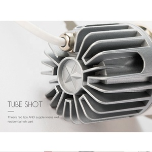 Foco antiniebla impermeable LED moderno, cuerpo de aluminio empotrado, aleros para baño, foco ajustable a prueba de humedad - Product Image 3