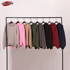Sudadera con Capucha <span class=keywords><strong>Vintage</strong></span> para Hombre, Estilo Holgado, Lavada y Desgastada, con Estampado Digital, Sudadera Corta de Forro Polar para Invierno - Product Image 2
