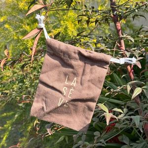 Fashion Canvas Cotton Dust <b>Drawstring</b> Bag Simple Style <b>Pouch</b> for Multi-Functional Jewelry Storage - Product Image 4