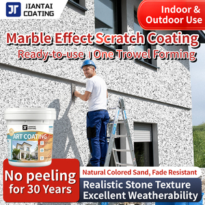 Pintura efecto mármol para paredes, revestimiento decorativo universal para interiores y exteriores, resistente a la abrasión y a los arañazos, éxito de ventas. - Product Image 2