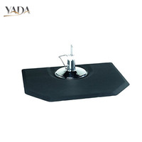 Tapis anti-fatigue rectangulaire pour salon, qualité commerciale, haute résistance, antidérapant, tapis de sol hexagonal pour barbiers