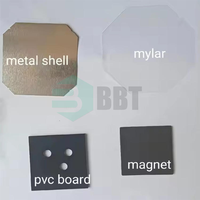 Mesin Pembuat Badge Persegi untuk Magnet Kulkas 1000 Set Bahan Dengan Pemotong Mesin Pembuat Magnet Foto Kustom Laris Terjual