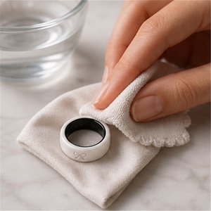 Cache-bague pour occasion spéciale pour Oura Ring 4 Gen 3, protection en silicone raffinée pour mariages et événements du soir, look subtil et élégant - Product Image 5