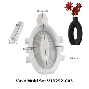 V10292 Versatile Resin <b>Mold</b> Silicone <b>for</b> Vase Making, DIY Epoxy & <b>Plaster</b> <b>Casting</b> <b>Mold</b> <b>for</b> Florist and Home Decor - Product Image 5