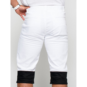 Shorts noirs et blancs pour hommes - Product Image 2