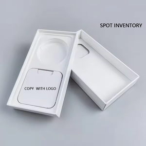 Cajas de Cartón Blancas Personalizadas para Teléfonos Móviles, Embalaje de Papel para <span class=keywords><strong>13</strong></span> 14 Pro Max 7 8 X 11 12Pro, Cajas de Copia para <span class=keywords><strong>iPhone</strong></span> 15 16 17 Pro Max - Product Image 4