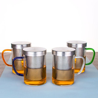 2023 chaud haute qualité moderne Double paroi verre thé tasses à café écologique à la main 80/200/250/350ml eau Sala bol pour la nourriture