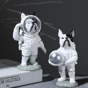 ฟิกเกอร์ทางเข้าบ้านตุ๊กตาเรซินทาสีมือเป็นมิตรกับสิ่งแวดล้อมชุดสุนัขพื้นที่ใหม่ที่วางโทรศัพท์ในห้องนั่งเล่นคริสต์มาส - Product Image 3