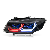Phare LED couleur RVB pour BMW Série 3 E90 E91 2009-2012 Feux avant Clignotant