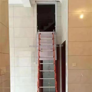 Escaliers de <span class=keywords><strong>grenier</strong></span> électriques de haute qualité 2m 3m à un bouton contrôlés échelle de <span class=keywords><strong>grenier</strong></span> intégrée cachée avec porte d'écoutille - Product Image 4