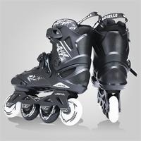 Patins à roulettes de slalom professionnels pour adultes avec cadre CNC à 4 roues et coques de chaussures résistantes aux chocs pour hommes et femmes
