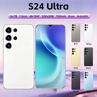 S24 Ultra, el Teléfono Inteligente Android para Juegos Más Vendido, Desbloqueo Facial, 16 GB + 1 TB de Almacenamiento