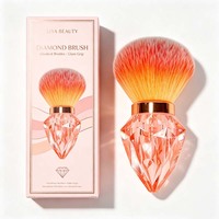 Private Label Diamant-Design Make-up-Pinsel mit Pilzform für Puder-Rouge, Schönheitsgeschenk, Werbeartikel