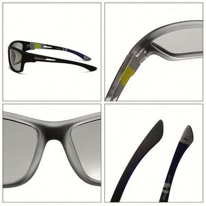 Gafas de Sol Fotocromáticas de Moda 2023 para Hombre y Mujer, Lentes Polarizadas con Protección UV400, Gafas Deportivas que Cambian de Color - Product Image 4