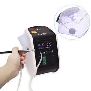 Korea Jet Peel Gezicht Huidverzorging Zuurstof Therapie Masker Dome O2toDerm Oxgen Spray Jet Schil Oxigen Facial Machine