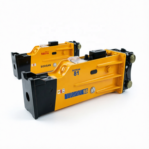 SB81 Box Type Hydraulic Breaker with Core Chisel Components New Hammer Engine Motor for Construction and Mining Industries - Product Image 1