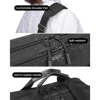 Sac fourre-tout Fuliya personnalisé grande capacité pour femme et homme, porte-documents de bureau, étui pour ordinateur portable, organiseur de documents