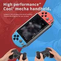 Consoles de jeux vidéo portables de haute qualité 5.1 pouces X7 Plus rétro pour Psp