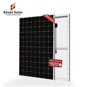 Fabrik Mono Preis 500W Pv Panel Solar Panels 48V 500WATT für Solar Projekte