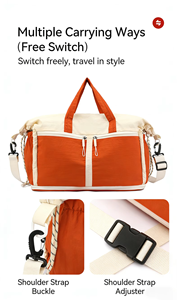 Bolsa de Viaje Impermeable de Gran Capacidad <span class=keywords><strong>para</strong></span> Fitness, con Separación <span class=keywords><strong>en</strong></span> Seco y Húmedo, <span class=keywords><strong>para</strong></span> Gimnasio, Natación, Deportes, Almacenamiento, <span class=keywords><strong>para</strong></span> Estudiantes, Viajes Cortos - Product Image 3