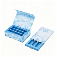 Boîtes d'emballage rigides en carton de luxe personnalisées avec fermeture magnétique, grand format, finition mate, boîtes cadeaux avec logo