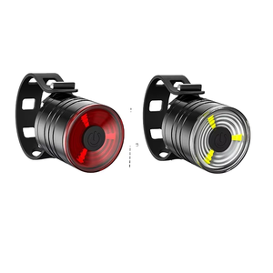 Nueva Luz Trasera LED <span class=keywords><strong>para</strong></span> <span class=keywords><strong>Bicicleta</strong></span> de Montaña, Material ABS, Batería Recargable, 120 Lúmenes, Impermeable, Luz de Advertencia Nocturna - Product Image 1