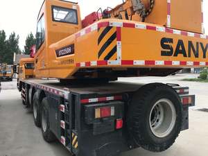 Cost-effective Second Hand Sany 25ton All Terrain <b>Crane</b>, Low Mileage Stable Performance Lifting Machine - Product Image 5